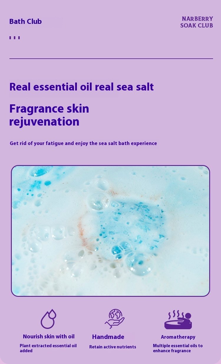 Essential Oil Bath Himalayan Bath Bombs Ball - Image 7