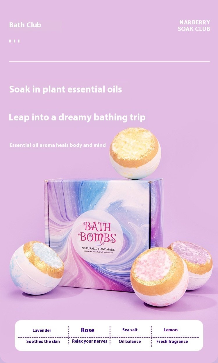 Essential Oil Bath Himalayan Bath Bombs Ball - Image 5