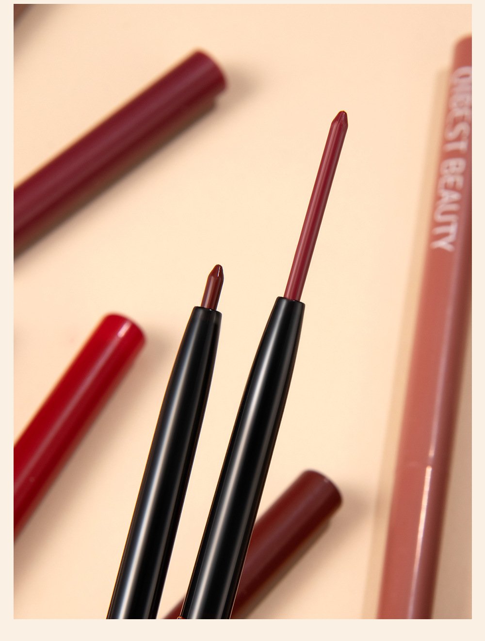 Matte Waterproof Lip Liner Set - Image 4