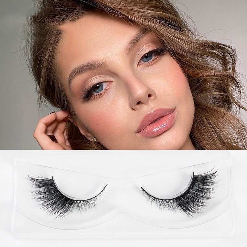 3D Layer Mink Hair Natural Thick Eyelash - Image 5