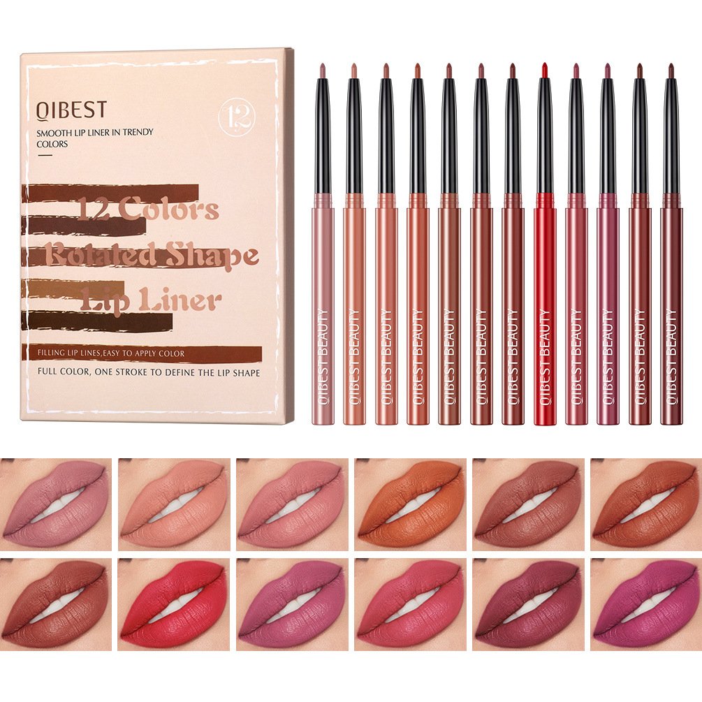 Matte Waterproof Lip Liner Set - Image 5
