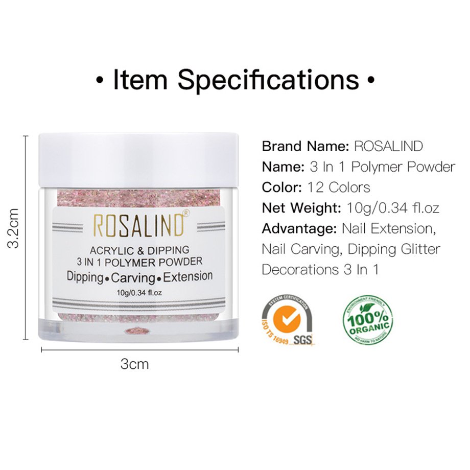 Rosalind Crystal Powder For Nails - Image 6